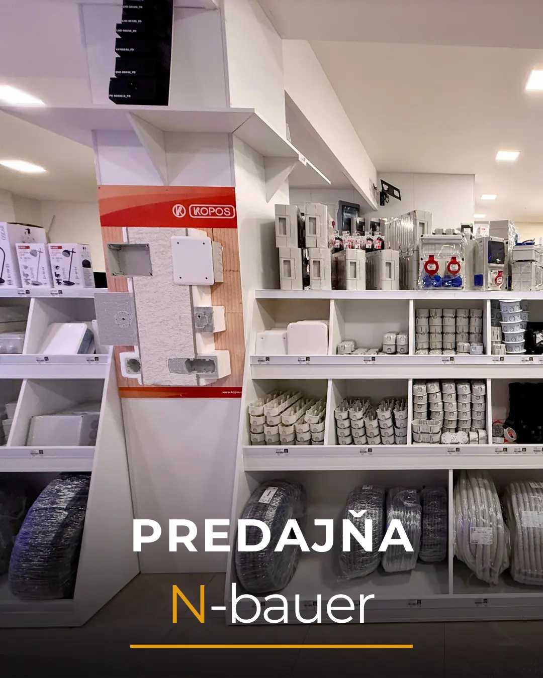 Elektro Vranov nad Topľou – detail sortimentu