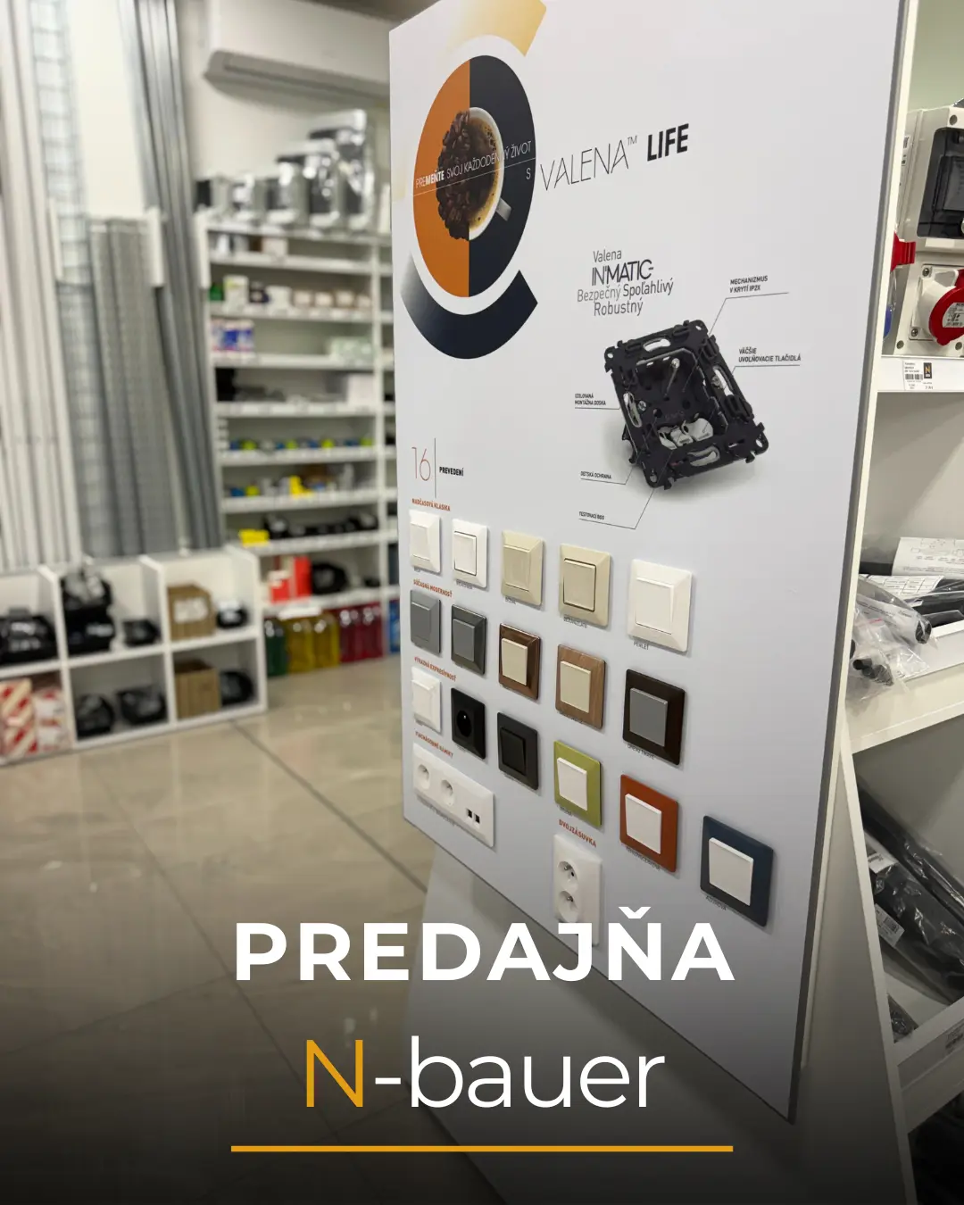 Elektro materiál pre rekonštrukciu Vranov nad Topľou – výstavka produktov